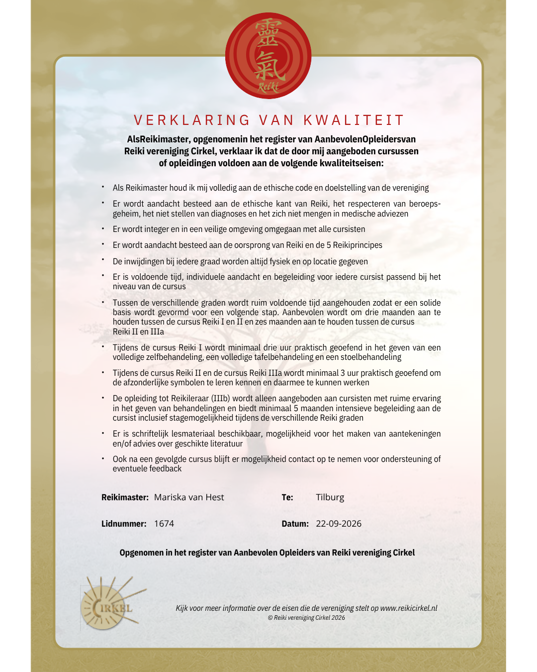Afbeeldingen / reiki cirkel