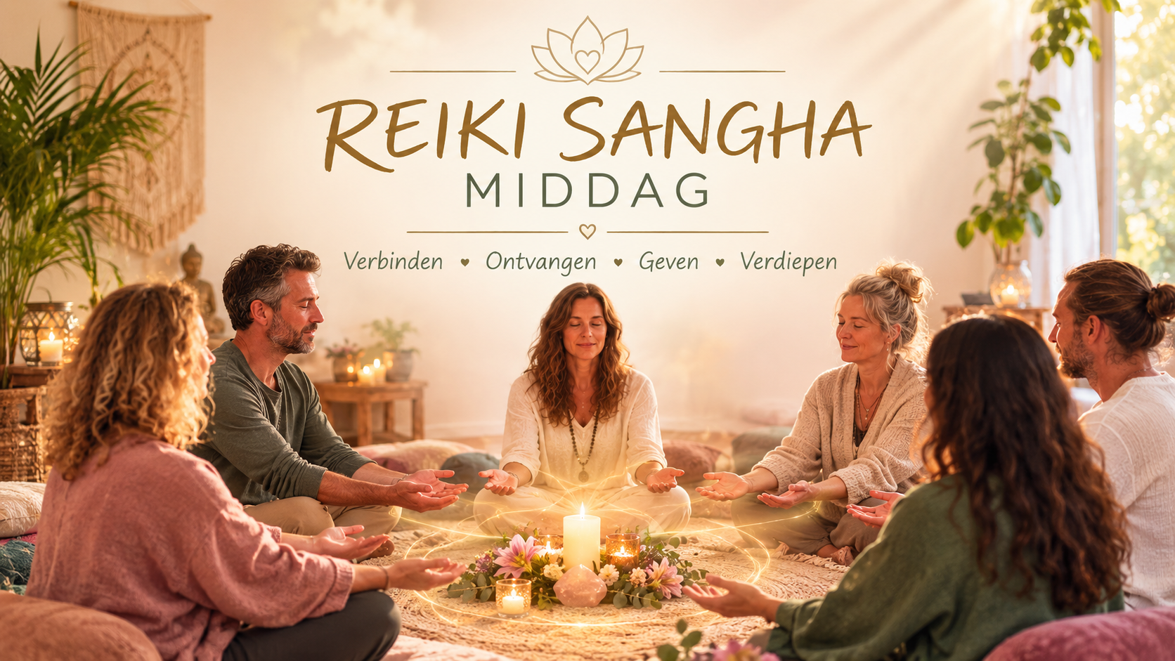 Afbeeldingen / reiki sangha middag